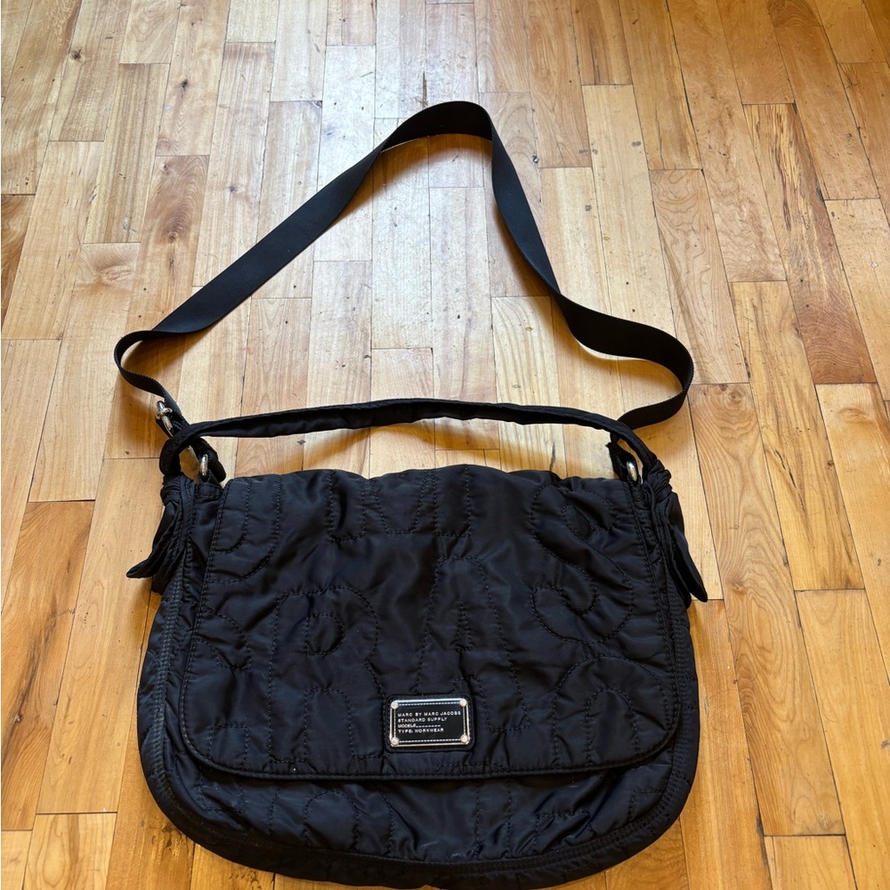 Marc Jacobs black Quilted Shoulder Bag